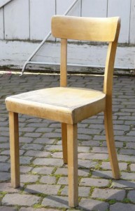 Touch Up Furniture like this old wooden chair.